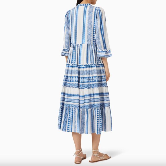 YAS Yasanine midi dress sz S - Picture 3 of 10